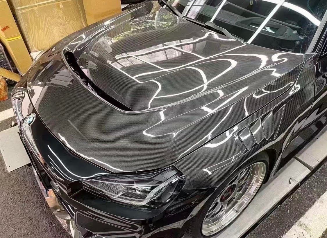 G87/G42 N Style Carbon Fiber Hood