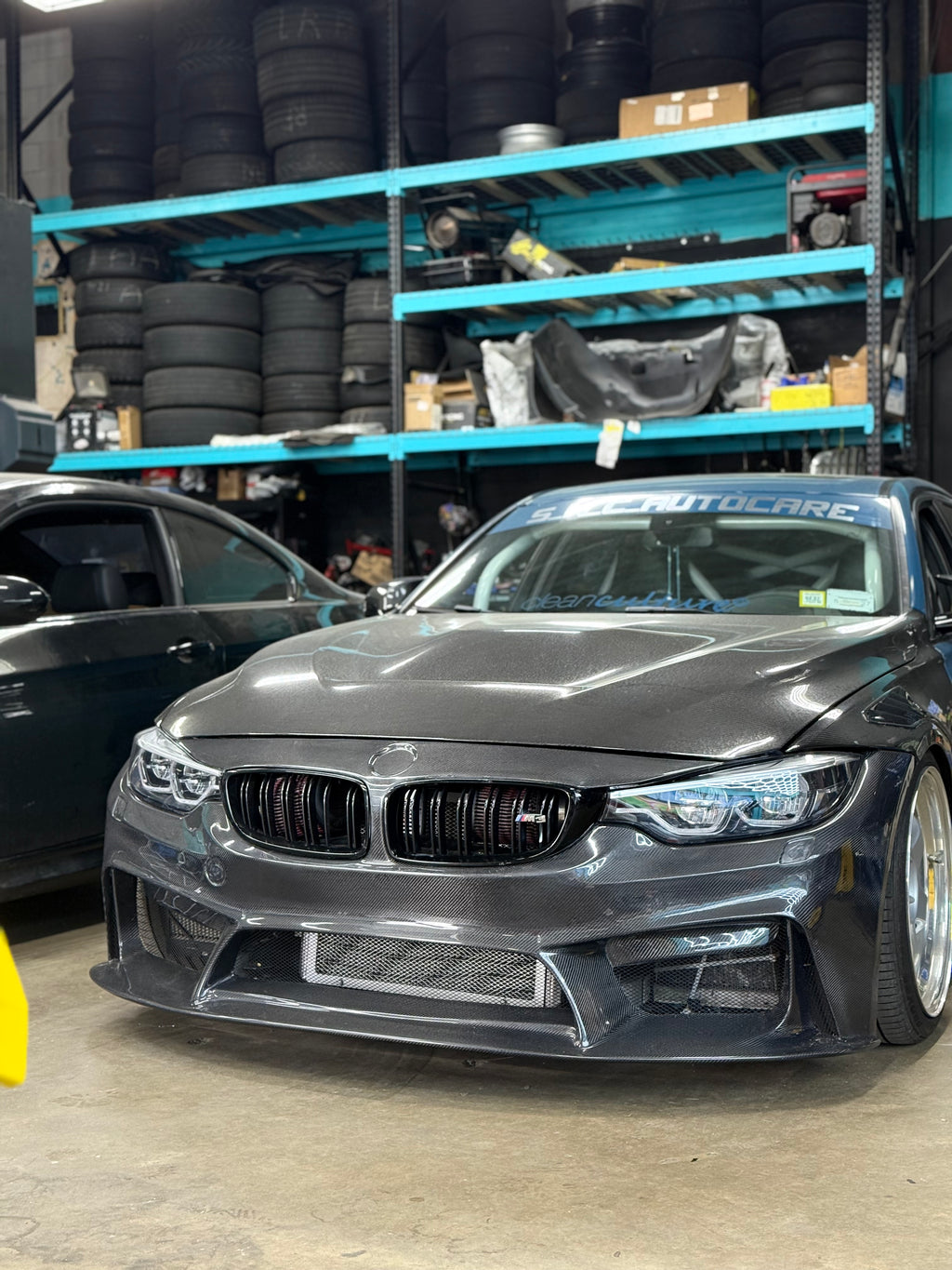 JCX 3D STYLE CARBON FRONT BUMPER