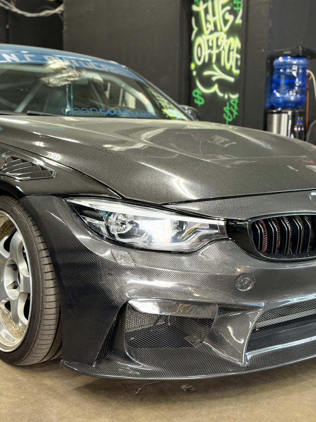 JCX 3D STYLE CARBON FRONT BUMPER