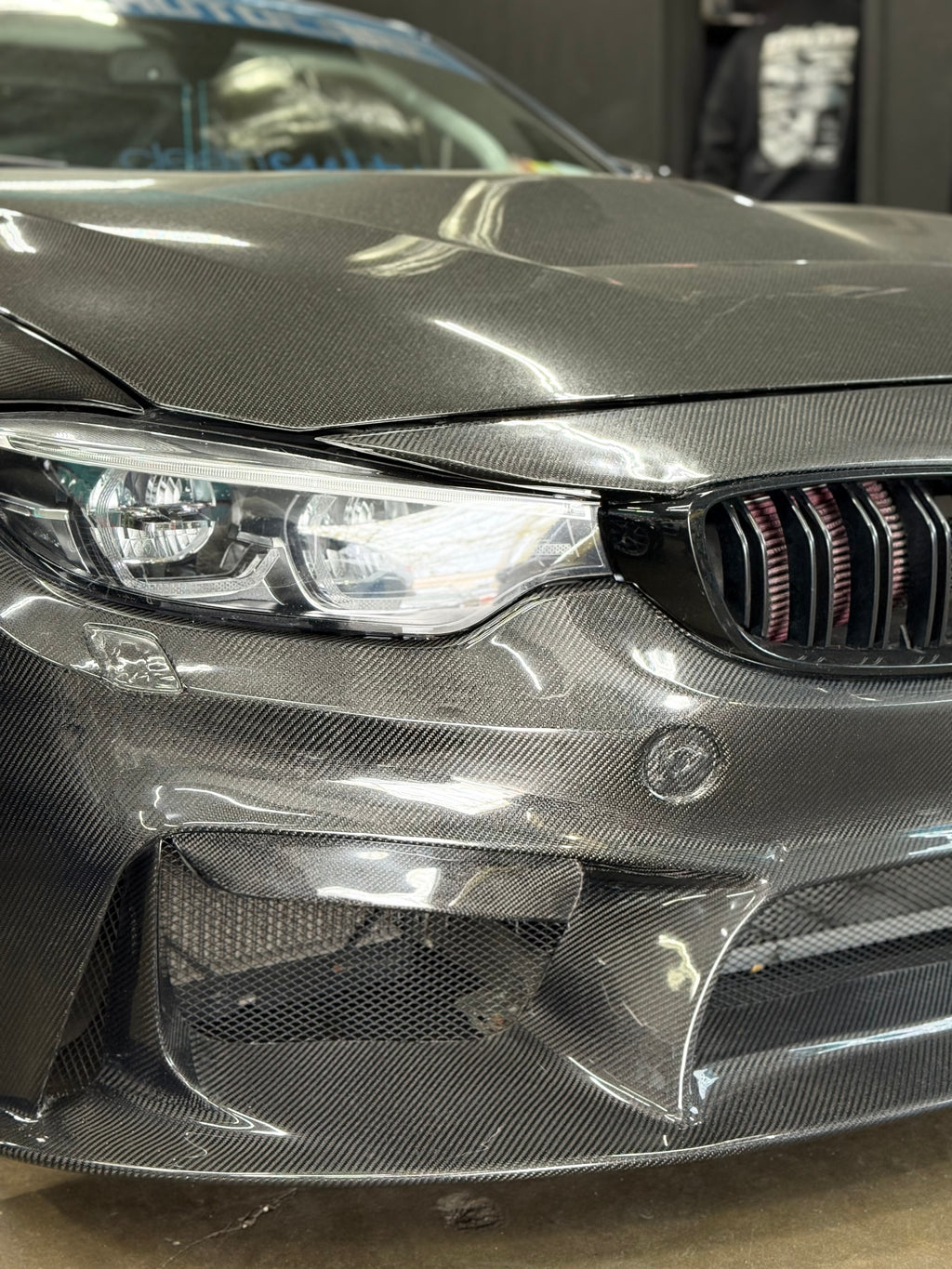 JCX 3D STYLE CARBON FRONT BUMPER
