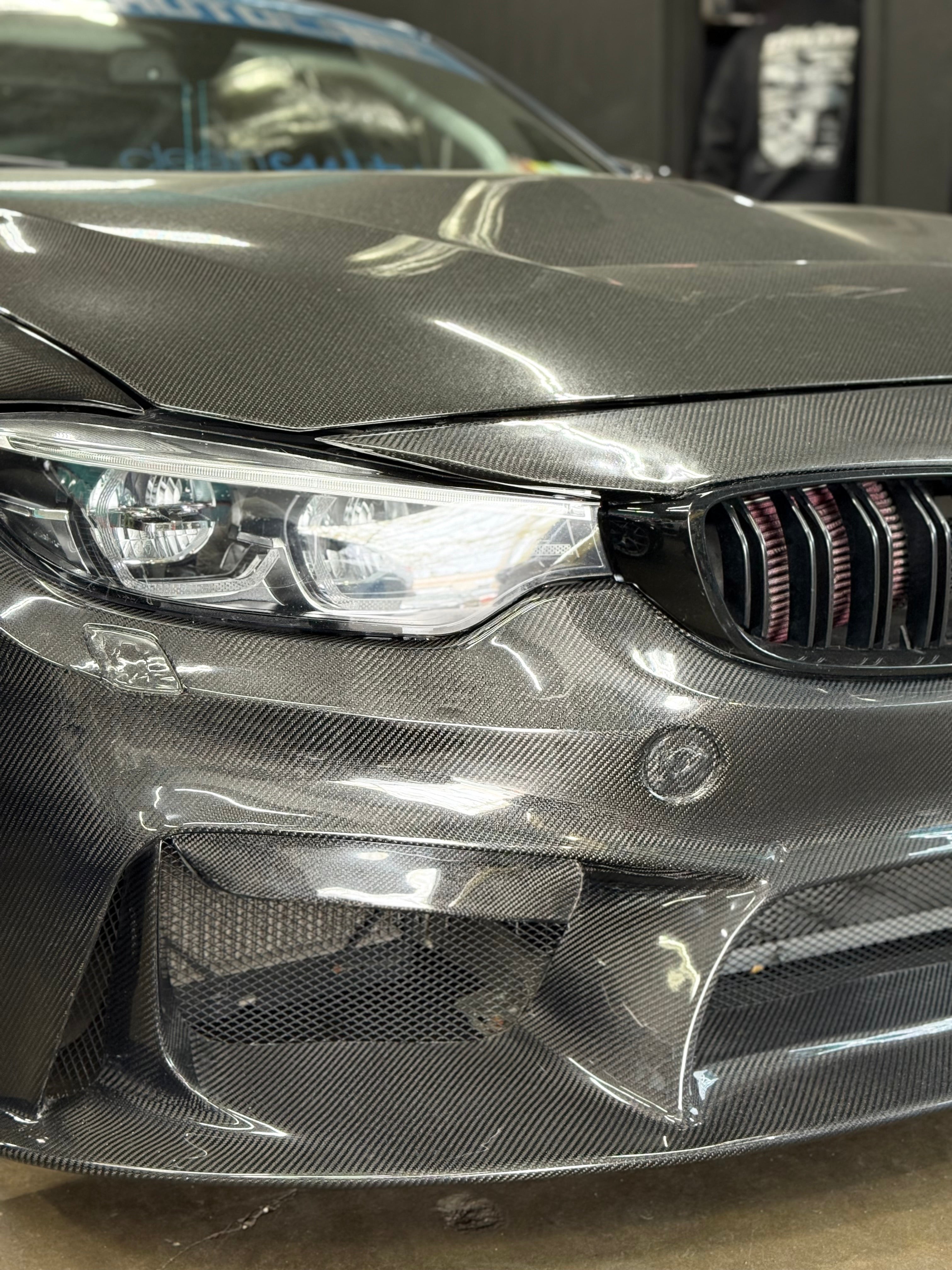 JCX 3D STYLE CARBON FRONT BUMPER